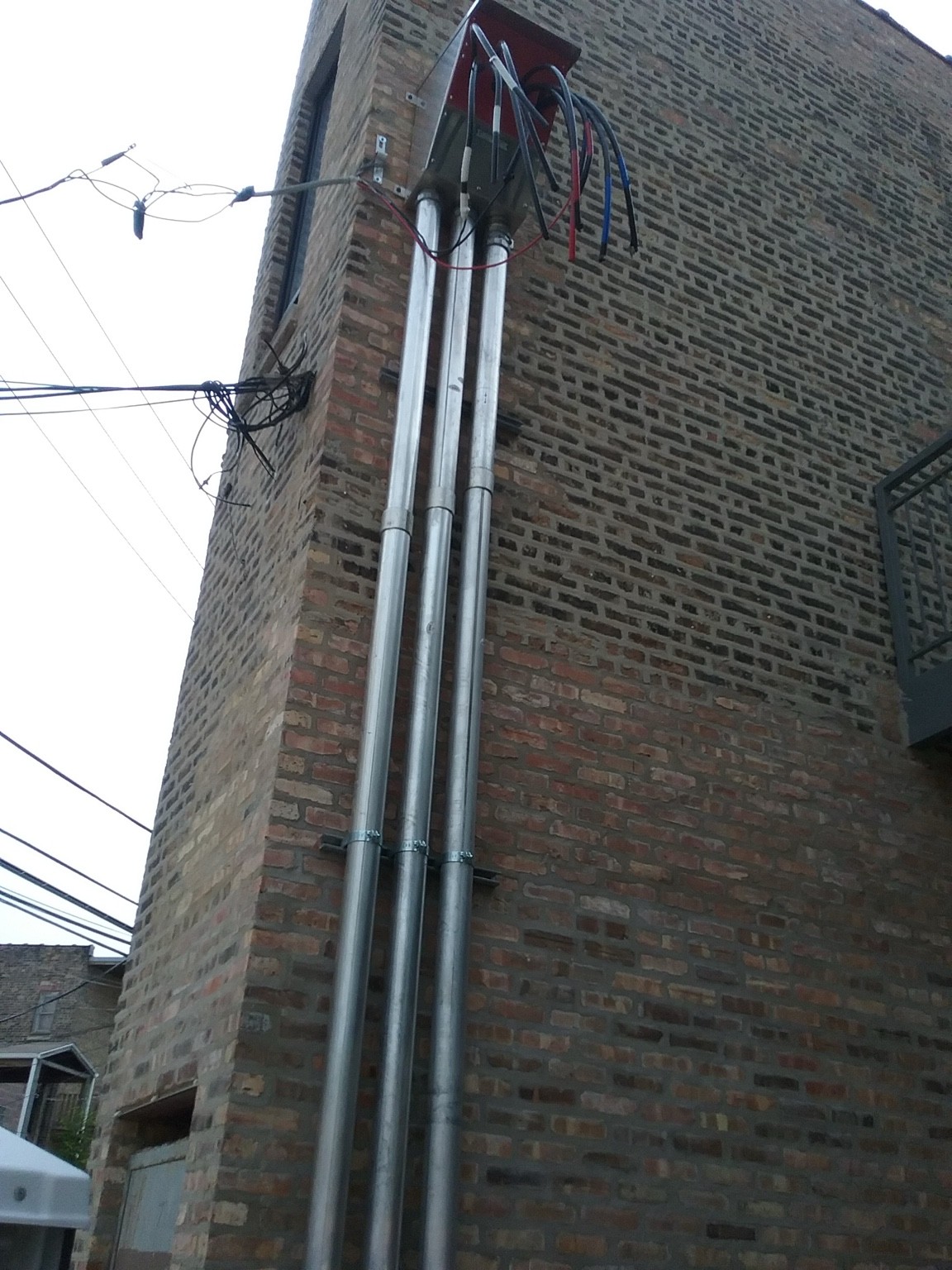 Service Riser Installation